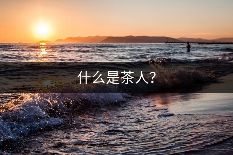 什么是茶人？