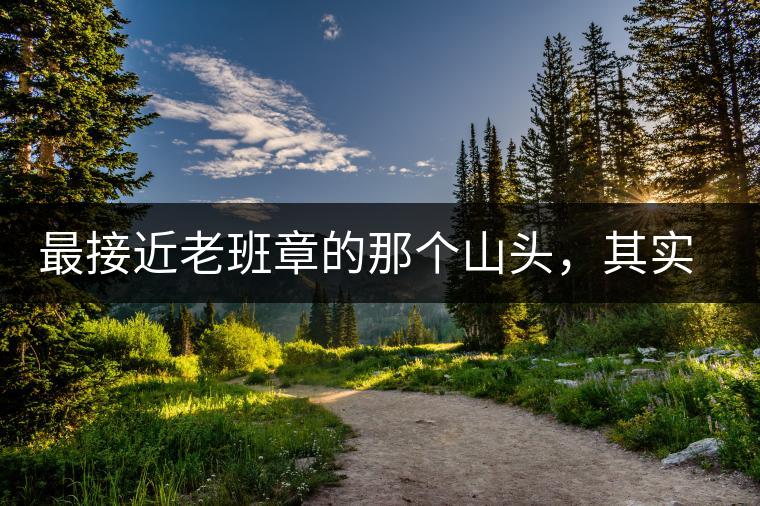 最接近老班章的那個山頭，其實叫做曼新竜