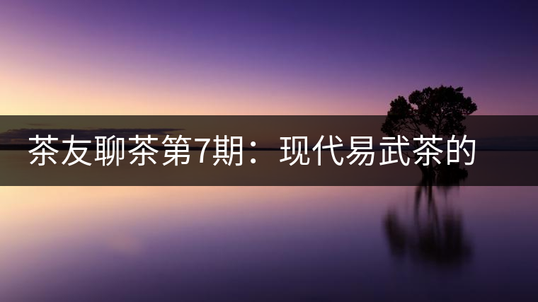 茶友聊茶第7期：現(xiàn)代易武茶的發(fā)起者，普洱茶史重量級人物—張毅