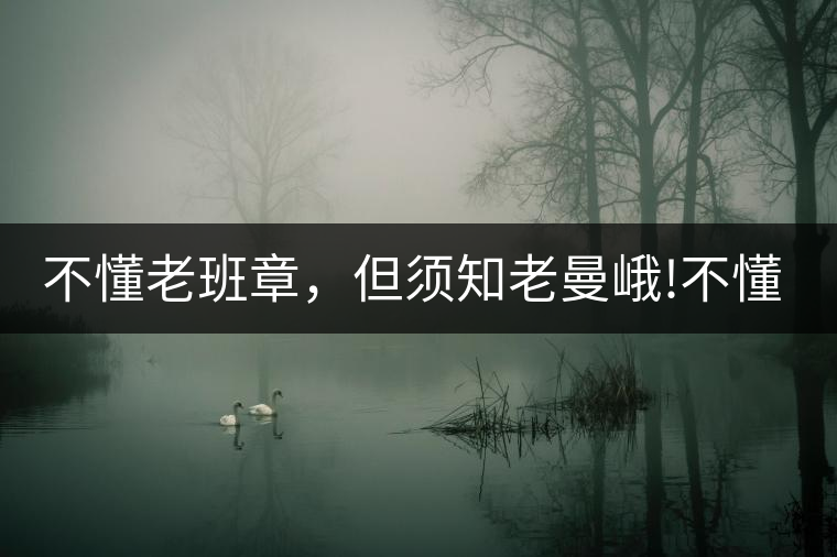 不懂老班章，但須知老曼峨!不懂老班章，但須知老曼峨！