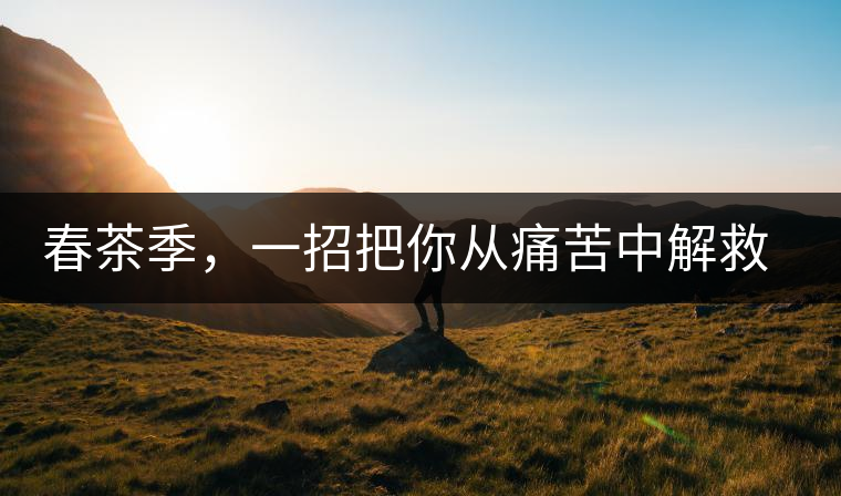 春茶季，一招把你從痛苦中解救出來(lái)