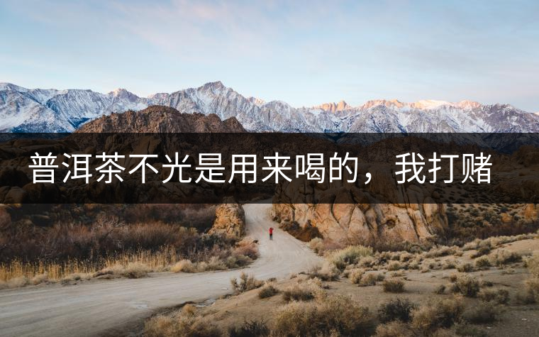 普洱茶不光是用來喝的，我打賭你第一條就不知道！