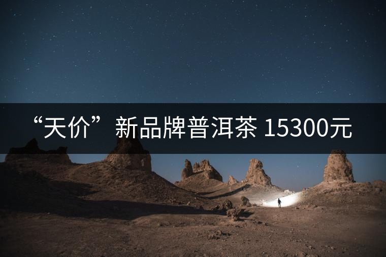 “天價”新品牌普洱茶 15300元/餅！