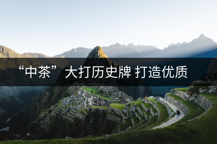 “中茶”大打歷史牌 打造優(yōu)質普洱茶 “中茶”大打歷史牌 打造優(yōu)質普洱茶
