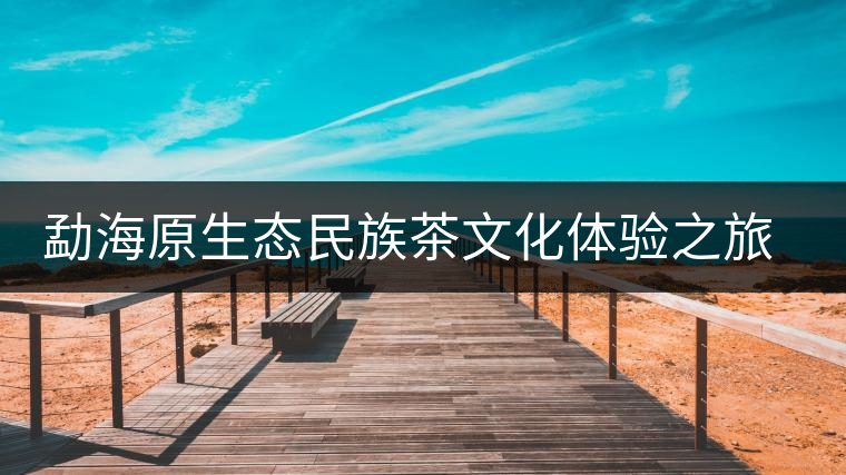 勐海原生態(tài)民族茶文化體驗(yàn)之旅拉開(kāi)序幕 勐海原生態(tài)民族茶文化體驗(yàn)之旅拉開(kāi)序幕