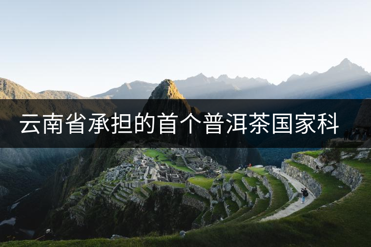 云南省承擔(dān)的首個(gè)普洱茶國(guó)家科技支撐計(jì)劃項(xiàng)目取得多項(xiàng)成效 云南省承擔(dān)的首個(gè)普洱茶國(guó)家科技支撐計(jì)劃項(xiàng)目取得多項(xiàng)成效