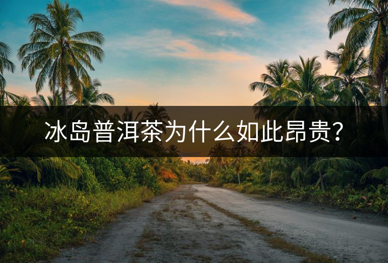 冰島普洱茶為什么如此昂貴？