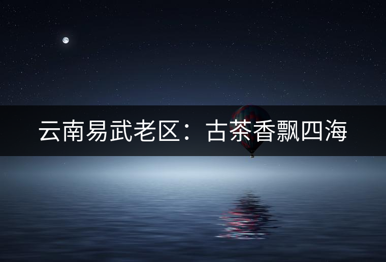 云南易武老區(qū):古茶香飄四海 云南易武老區(qū):古茶香飄四海