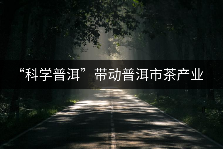 “科學(xué)普洱”帶動普洱市茶產(chǎn)業(yè)突圍 “科學(xué)普洱”帶動普洱市茶產(chǎn)業(yè)突圍