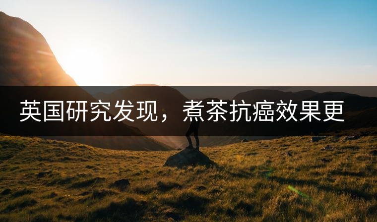 英國研究發(fā)現(xiàn)，煮茶抗癌效果更明顯