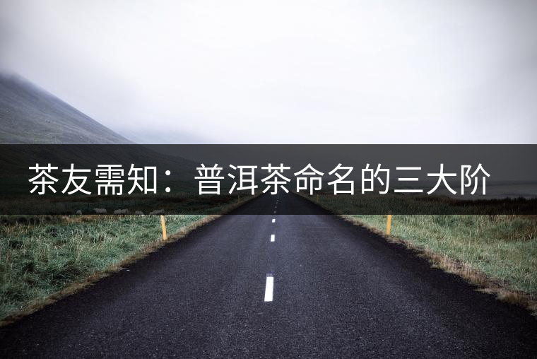 茶友需知:普洱茶命名的三大階段 茶友需知:普洱茶命名的三大階段