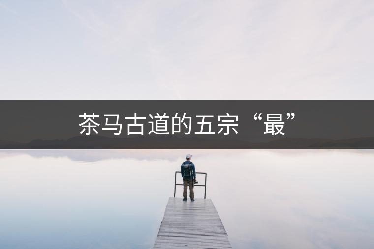 茶馬古道的五宗“最” 茶馬古道的五宗“最”