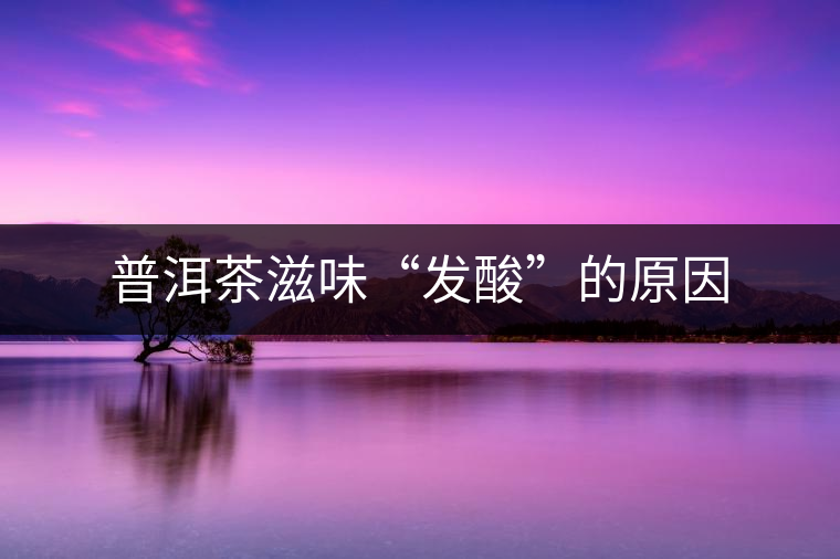 普洱茶滋味“發(fā)酸”的原因 普洱茶滋味“發(fā)酸”的原因
