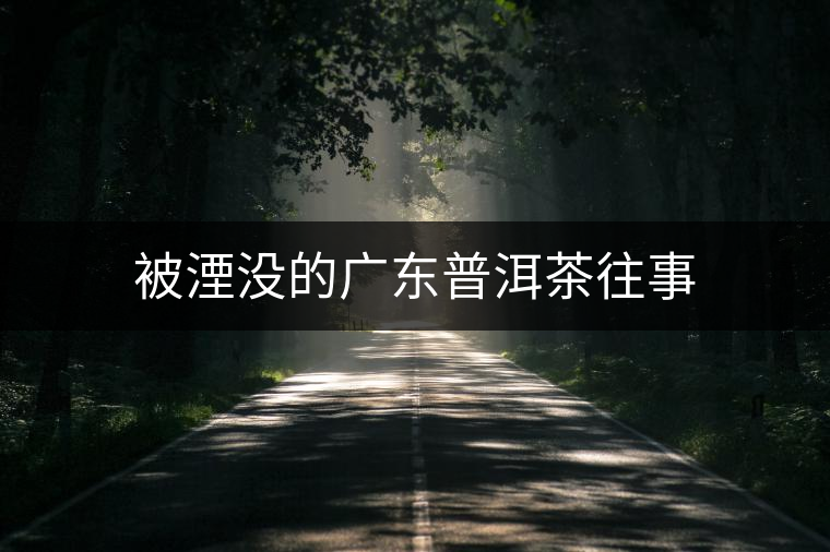 被湮沒的廣東普洱茶往事 被湮沒的廣東普洱茶往事