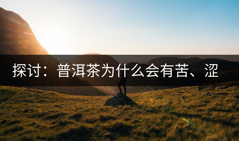 探討：普洱茶為什么會(huì)有苦、澀味兒？