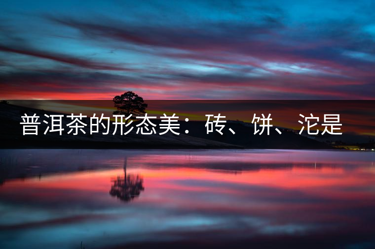 普洱茶的形態(tài)美：磚、餅、沱是如何形成的？