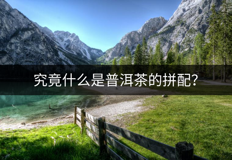 究竟什么是普洱茶的拼配? 究竟什么是普洱茶的拼配?