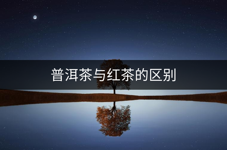 普洱茶與紅茶的區(qū)別 普洱茶與紅茶的區(qū)別