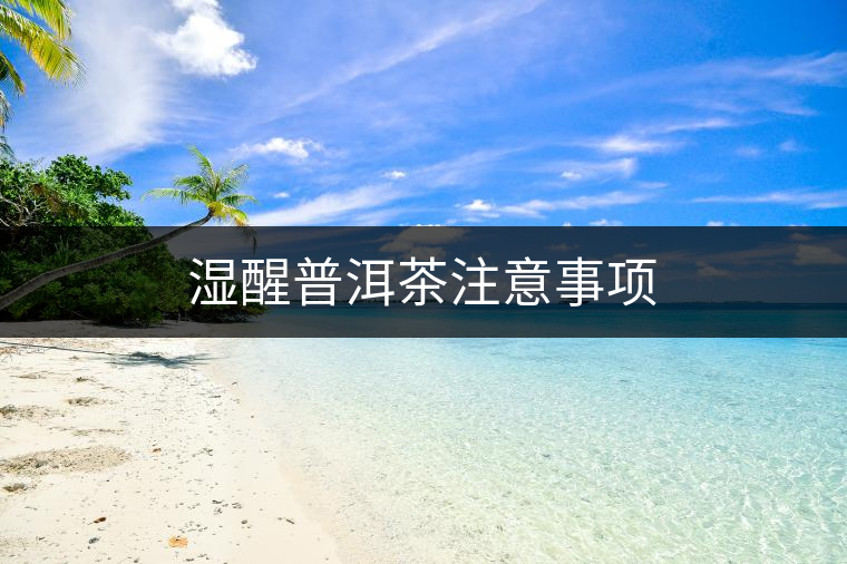 濕醒普洱茶注意事項 濕醒普洱茶注意事項