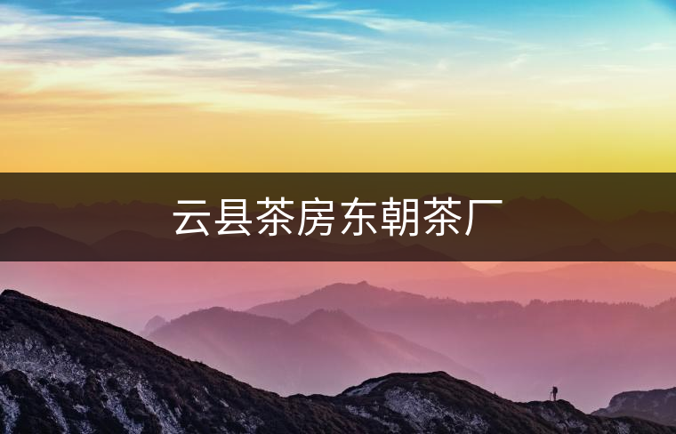 云縣茶房東朝茶廠(chǎng)