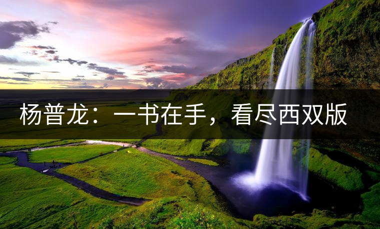 楊普龍：一書在手，看盡西雙版納古茶山