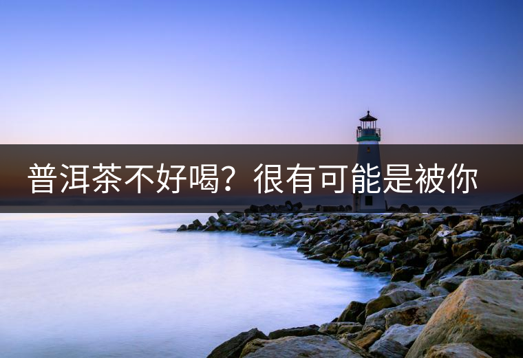 普洱茶不好喝？很有可能是被你放壞的