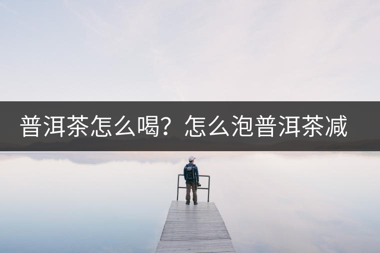 普洱茶怎么喝？怎么泡普洱茶減肥效果佳？