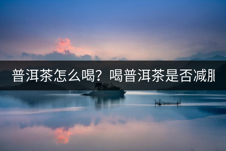 普洱茶怎么喝？喝普洱茶是否減肥？