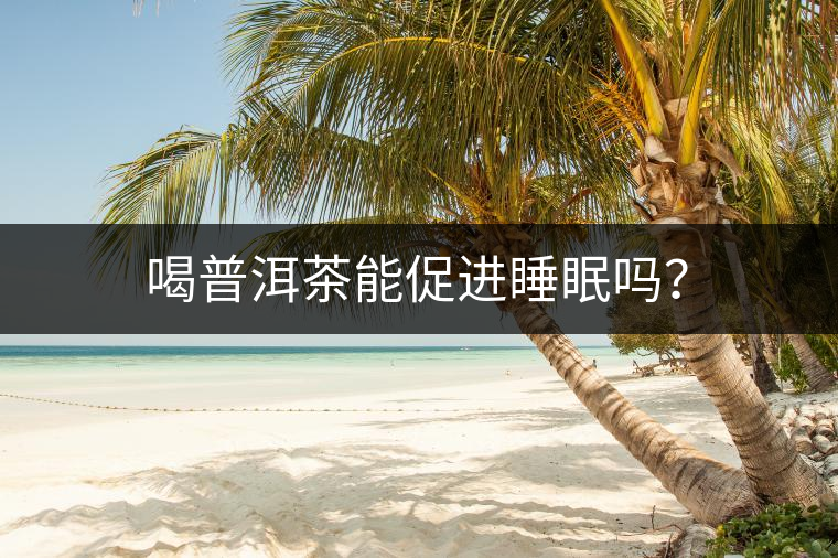 喝普洱茶能促進(jìn)睡眠嗎？