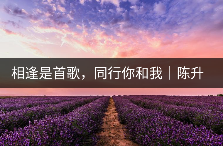 相逢是首歌，同行你和我｜陳升號與大家相約武漢茶博會！