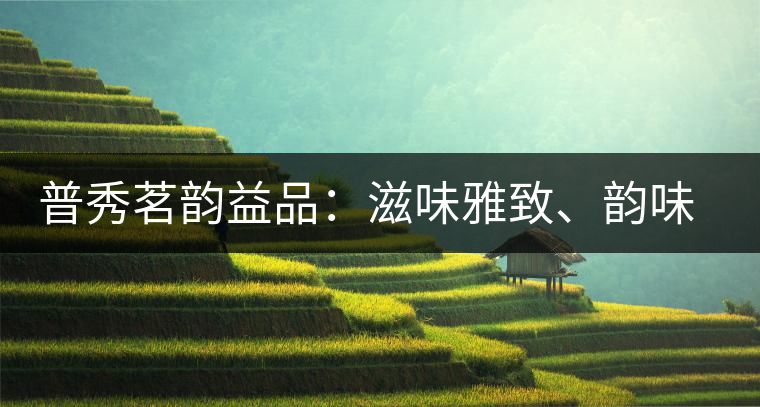 普秀茗韻益品：滋味雅致、韻味悠然