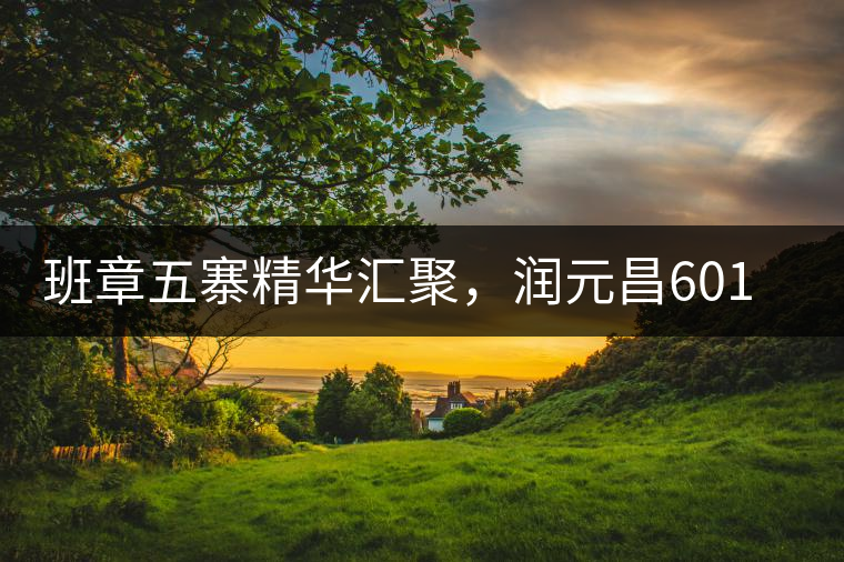 班章五寨精華匯聚，潤(rùn)元昌601班章之春震撼來(lái)襲