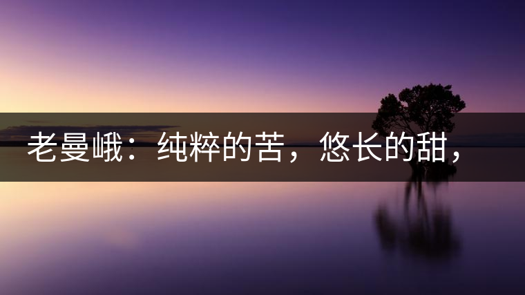 老曼峨：純粹的苦，悠長(zhǎng)的甜，茶之本味也