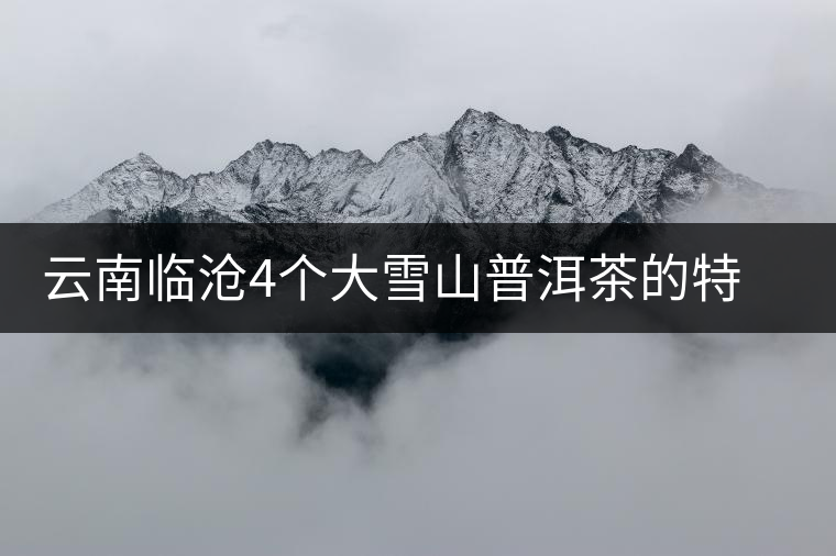 云南臨滄4個(gè)大雪山普洱茶的特點(diǎn)和區(qū)別，這下全搞清了