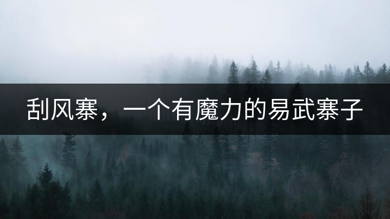 刮風(fēng)寨，一個(gè)有魔力的易武寨子