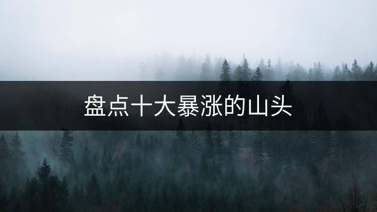 盤(pán)點(diǎn)十大暴漲的山頭 盤(pán)點(diǎn)十大暴漲的山頭