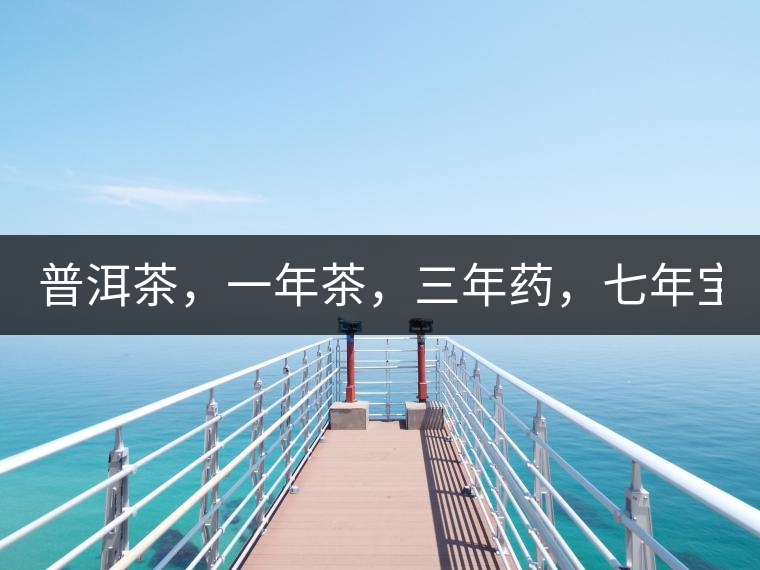 普洱茶，一年茶，三年藥，七年寶2020年為自己存點(diǎn)好茶