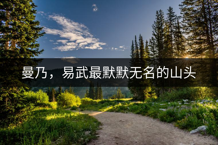 曼乃，易武最默默無名的山頭