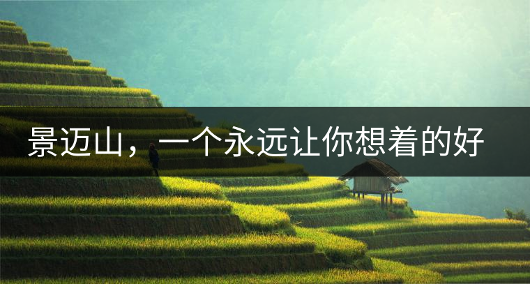 景邁山，一個(gè)永遠(yuǎn)讓你想著的好地方