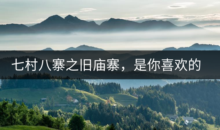 七村八寨之舊廟寨，是你喜歡的易武味嗎？