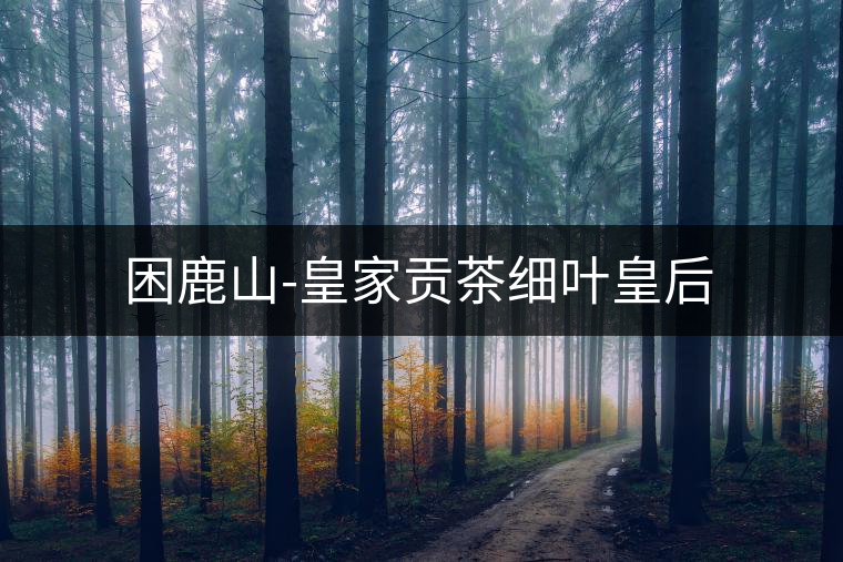 困鹿山-皇家貢茶細(xì)葉皇后