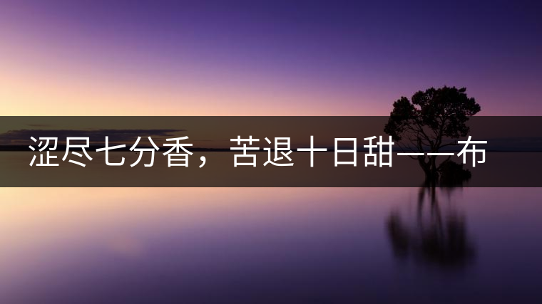 澀盡七分香，苦退十日甜——布朗山千年古寨曼新龍