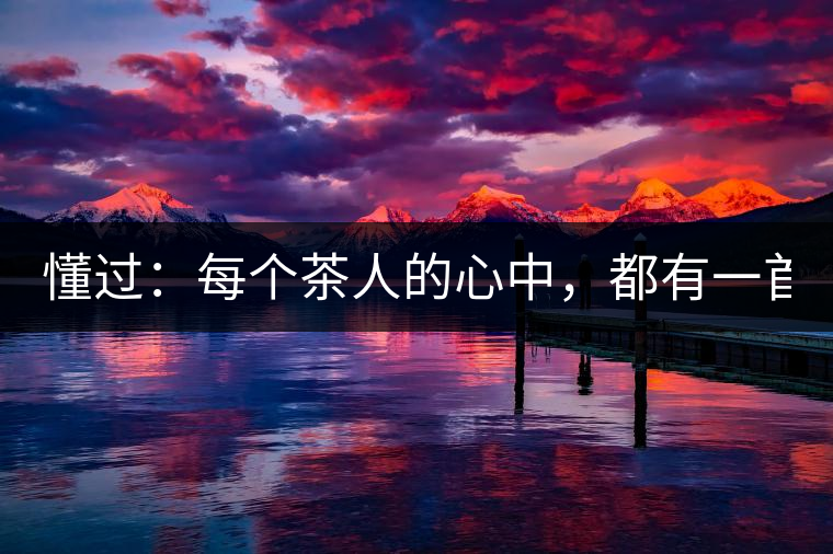 懂過：每個(gè)茶人的心中，都有一首李宗盛！