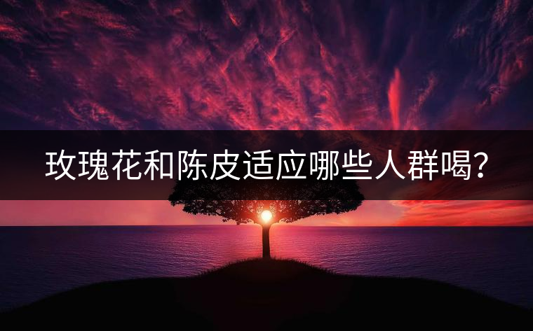 玫瑰花和陳皮適應(yīng)哪些人群喝？