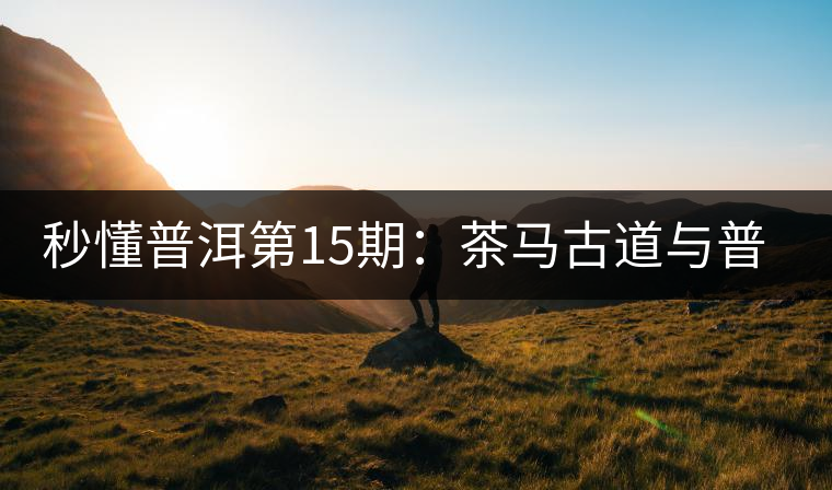 秒懂普洱第15期：茶馬古道與普洱茶有什么聯(lián)系？