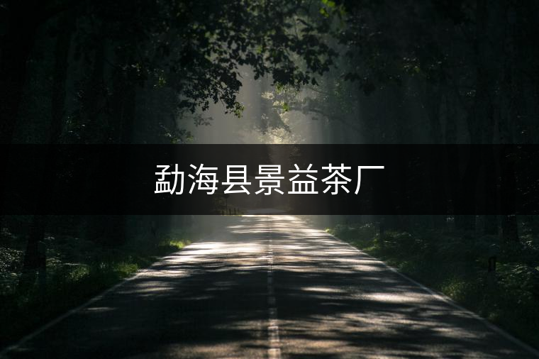 勐?？h景益茶廠