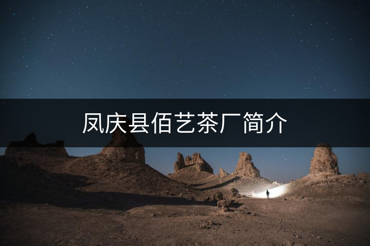 鳳慶縣佰藝茶廠(chǎng)簡(jiǎn)介