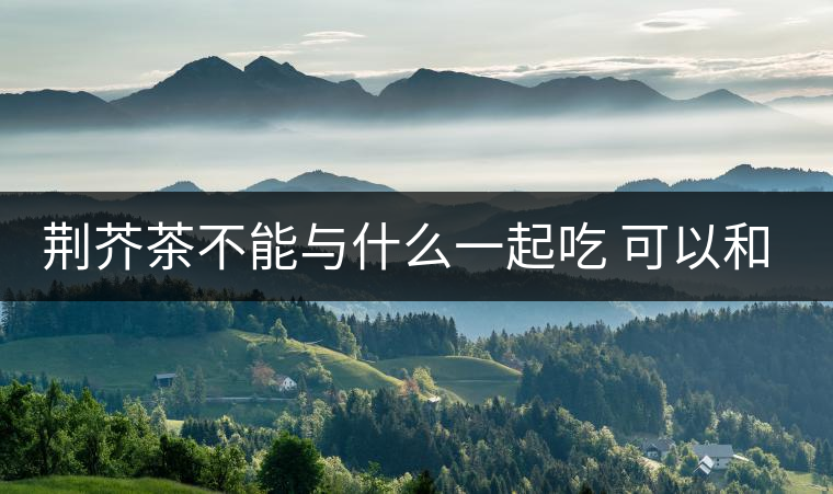 荊芥茶不能與什么一起吃 可以和綠豆一起吃嗎 荊芥茶不能與什么一起吃 可以和綠豆一起吃嗎