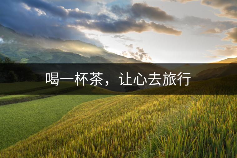 喝一杯茶，讓心去旅行