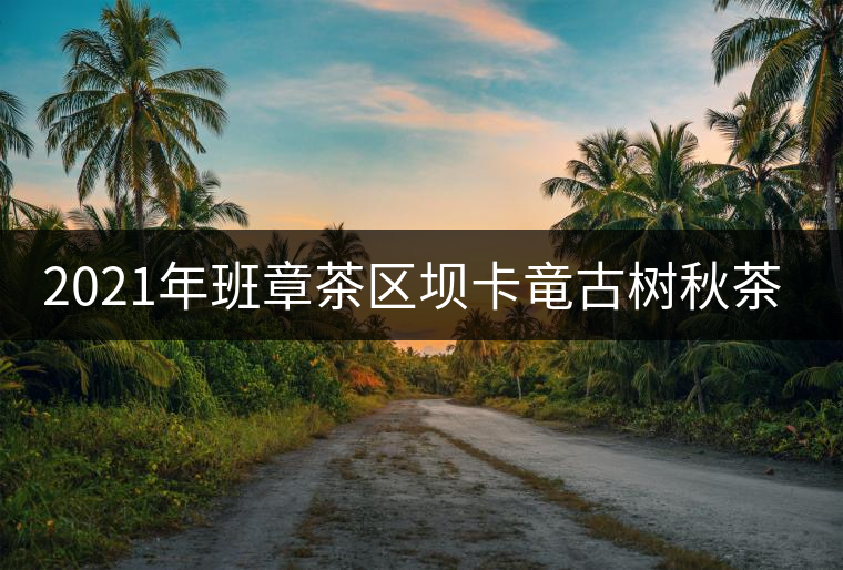 2021年班章茶區(qū)壩卡竜古樹(shù)秋茶價(jià)格是多少？